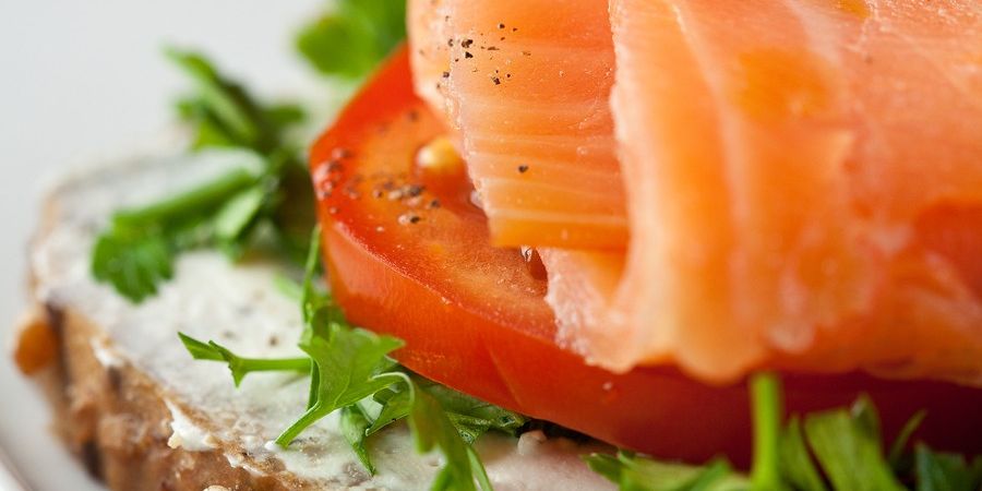 Bread, Smoked Salmon & Labneh