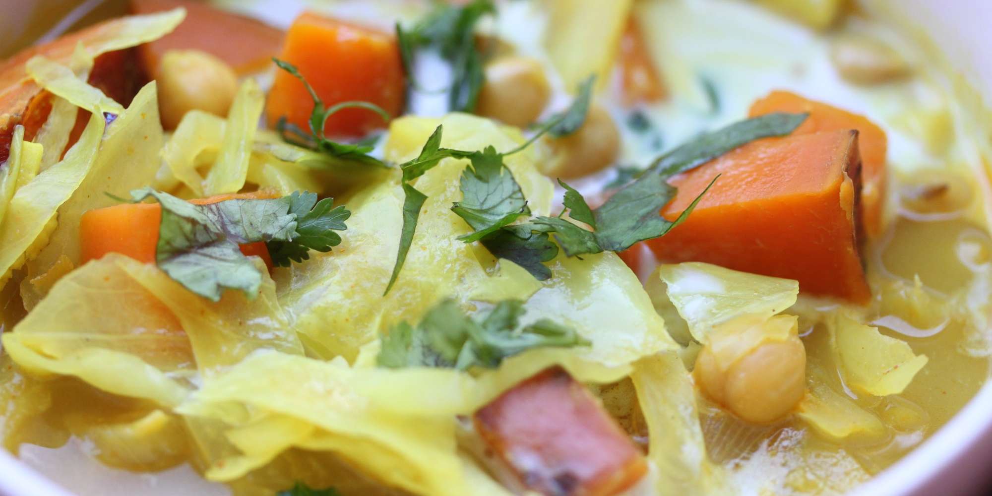 Curried Cabbage Soup