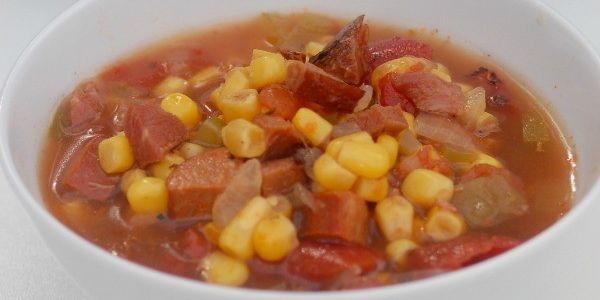 Easy Healthy Slow Cooker Spicy Cajun Soup