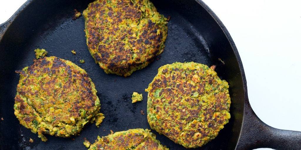 Caprese Chickpea Veggie Burger