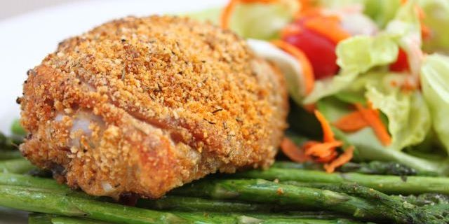 Healthy Grain-Free 'Fried" Chicken