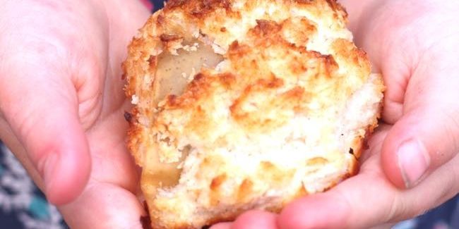 Healthy Coconut and Apple Cookies