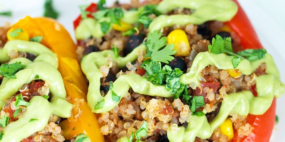 Mexican Stuffed Peppers (Slow Cooker)