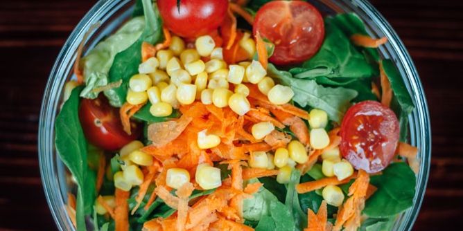 Simplest Side Salad with Balsamic Vinaigrette