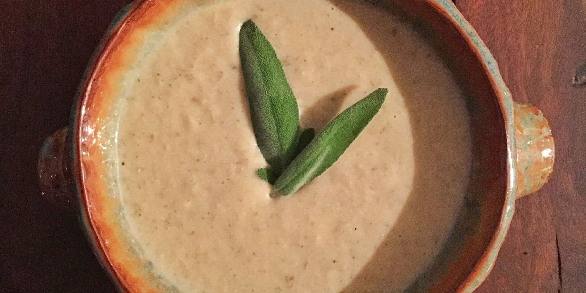 Jerusalem Artichoke and Leek Soup