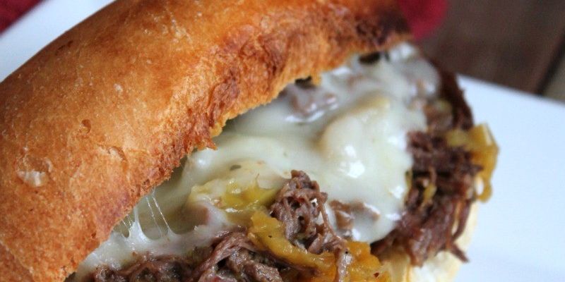 Slow Cooker Italian Beef 