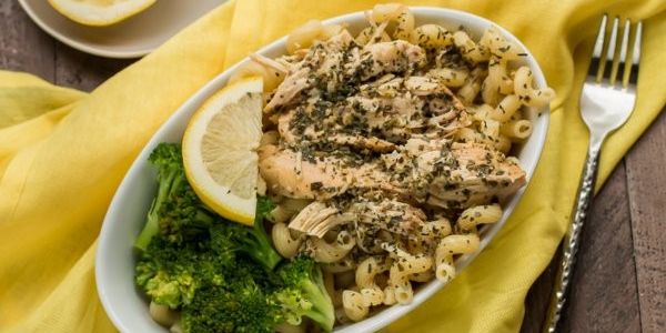 Slow Cooker Lemon Pesto Chicken