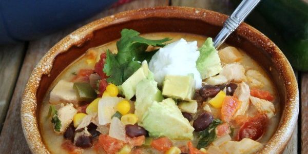 Creamy and Spicy Mexican Chicken Soup