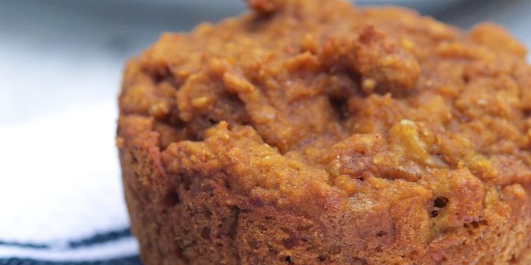 Super Healthy Banana Pumpkin Muffins