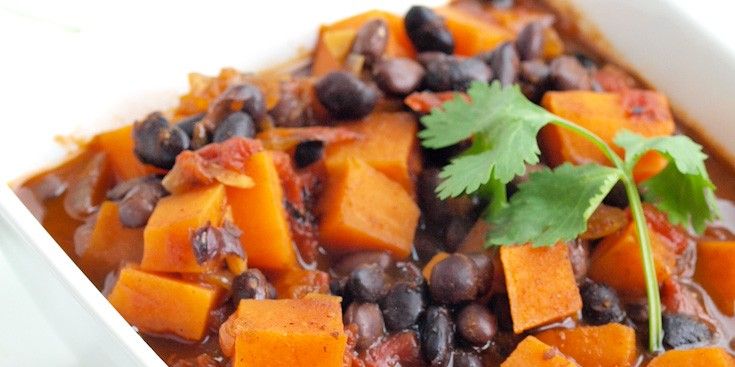 Sweet Potato and Black Bean Chili