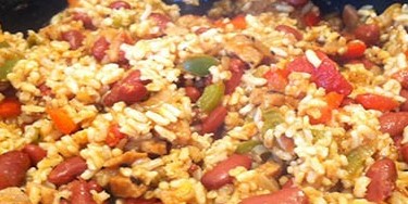 Spanish Rice and Beans 