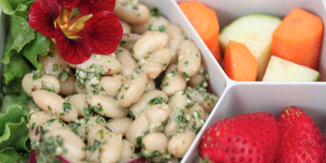 Pesto White Bean Salad