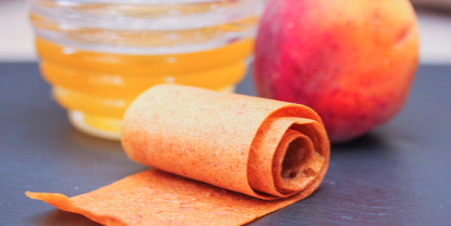 Peach Honey Fruit Leather