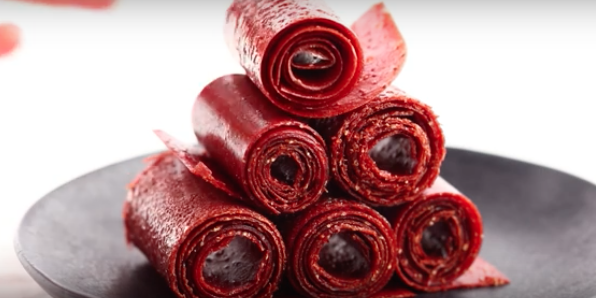 Strawberry Fruit Leather