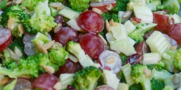 Skinny Broccoli Salad