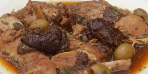 Slow Cooker Chicken Marbella