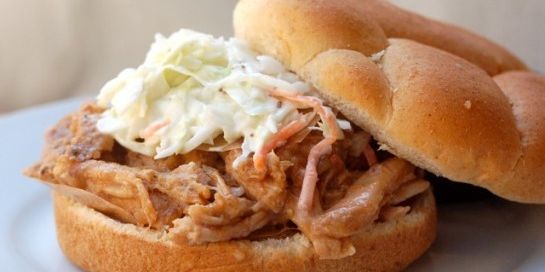 Slow Cooker Pulled Pork Loin With Applesauce