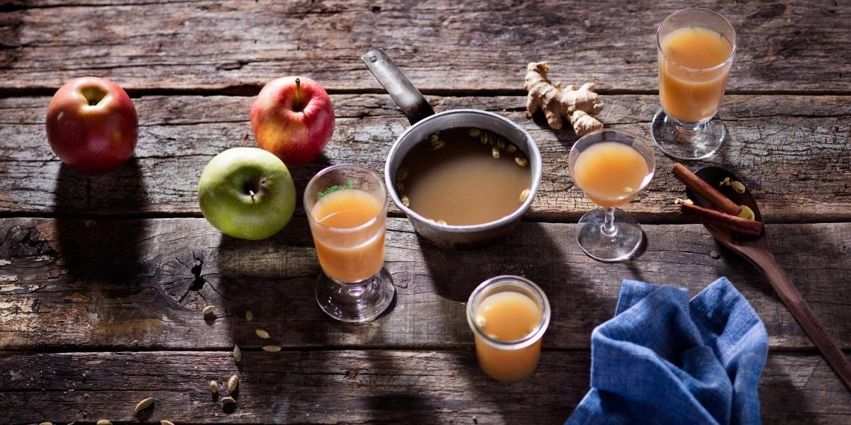 Chai-Spiced Apple Cider