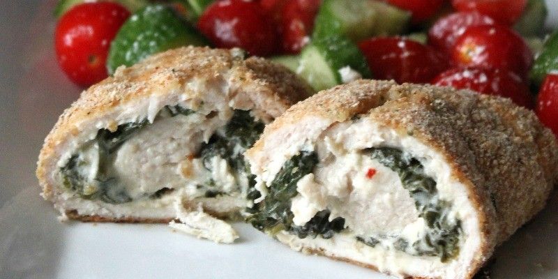 Greek Stuffed Chicken Breast 