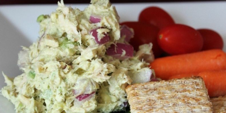 Avocado and Greek Yogurt Tuna Salad