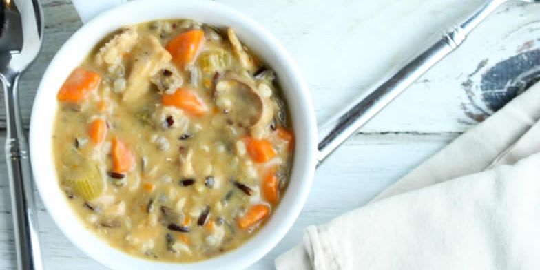 Turkey and Wild Rice Soup