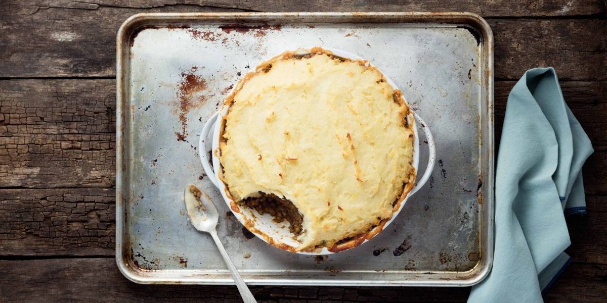 Lentil-Parsnip Shepherd's Pie