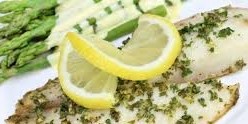 Flounder with Lemony Sauce 