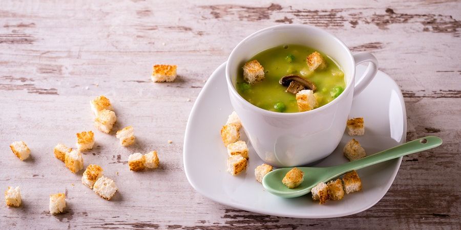 Pea and Leek Soup (Hortosoupa)