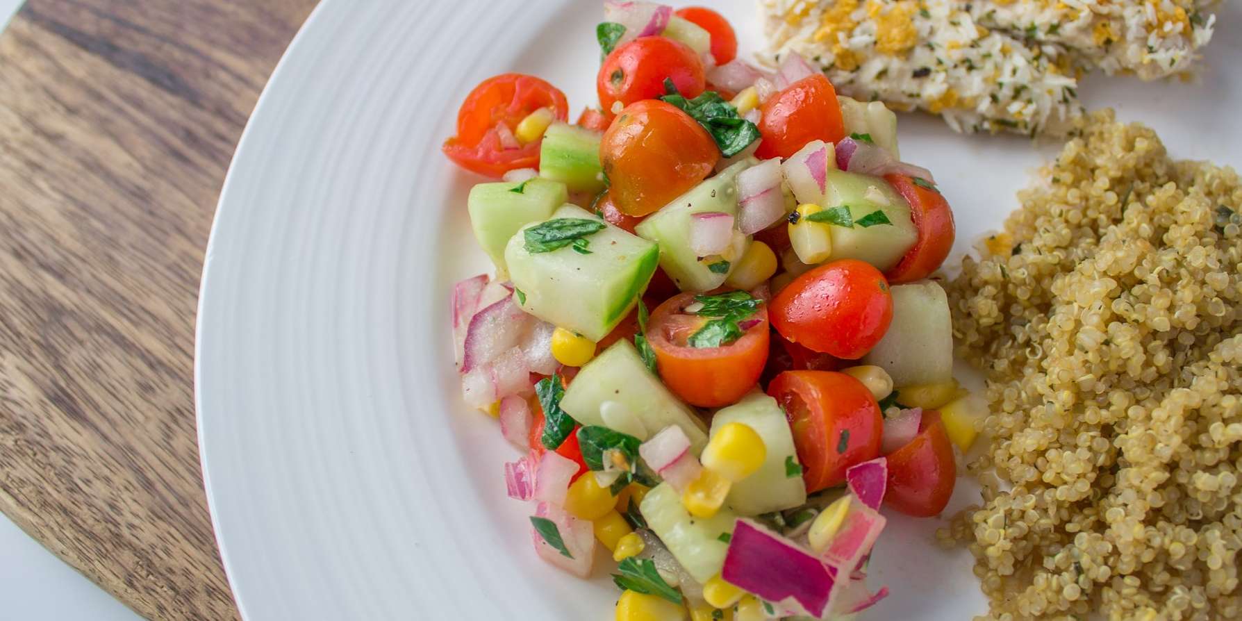 Cucumber Tomato Salad