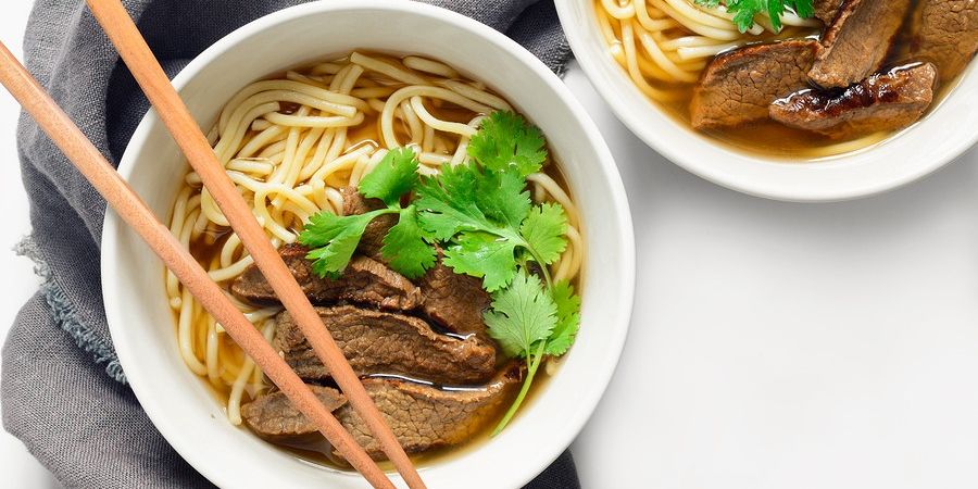 Gingered Beef Noodle Soup