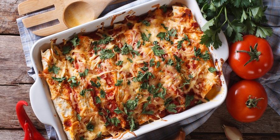 Clean Eating Enchiladas 