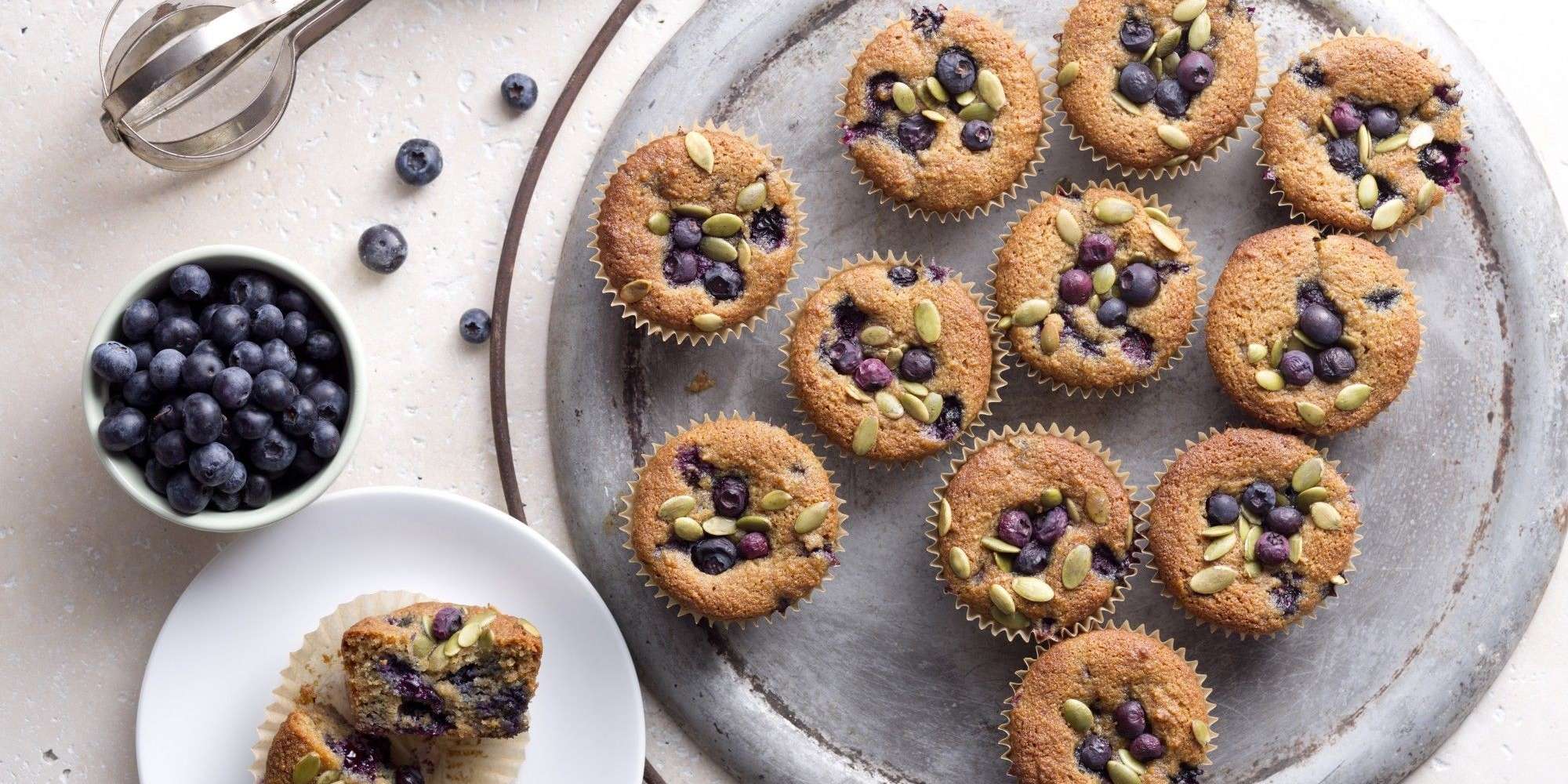 Gluten-Free Blueberry Muffins