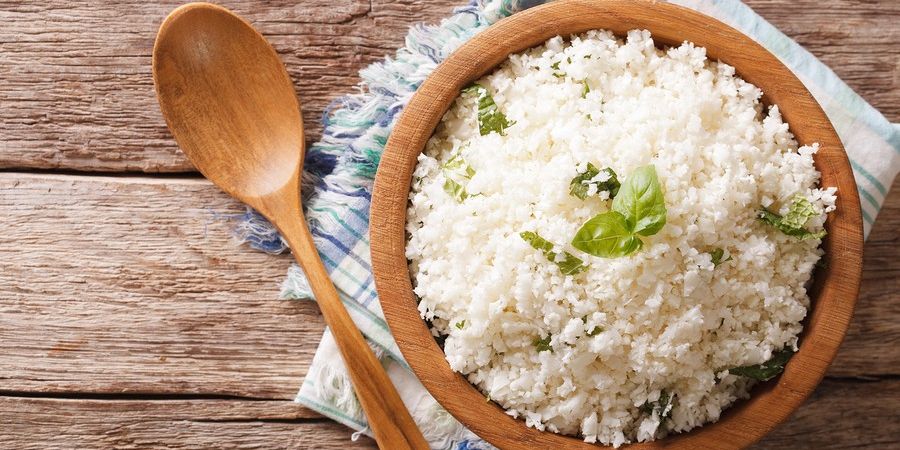 Tulsi Coconut Cauliflower Rice