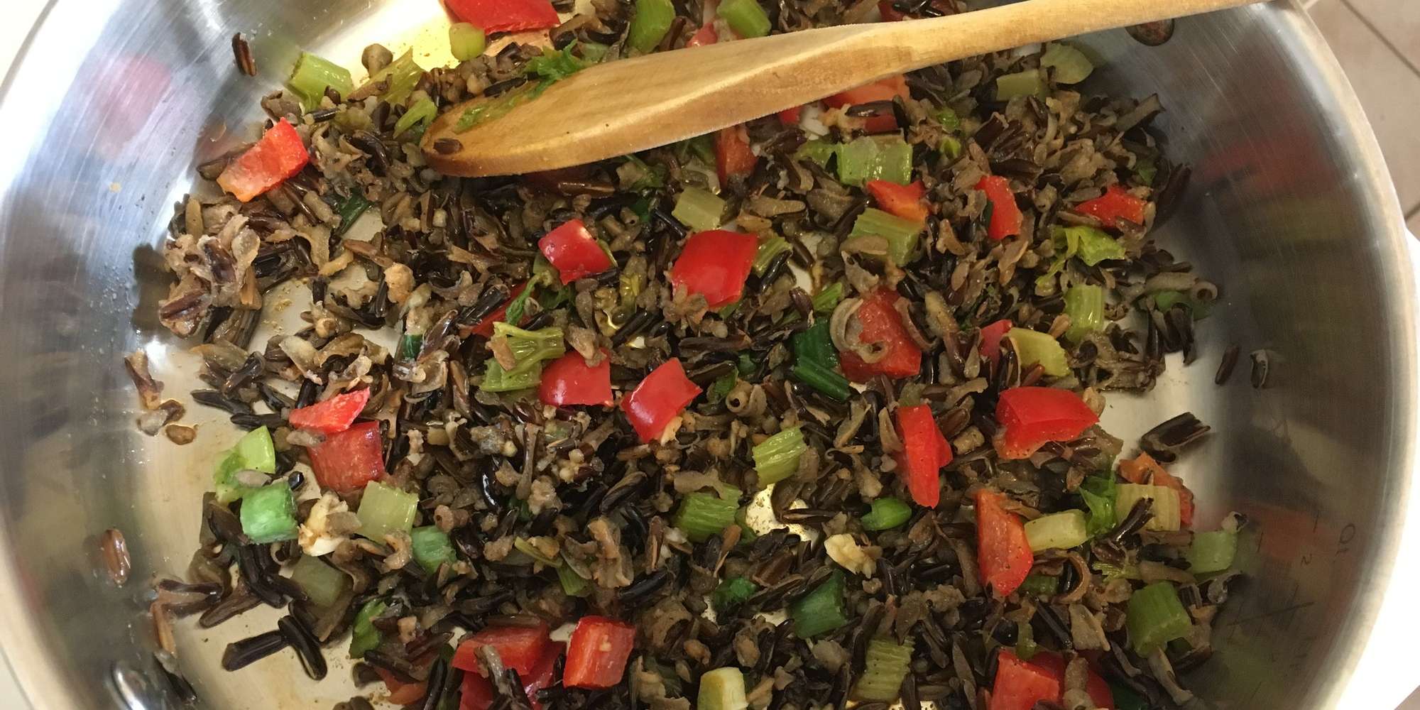 Wild Rice & Veggie Salad (Warm or Cold)