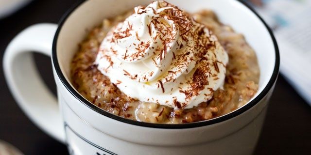Instant Pot Vanilla Latte Steel Cut Oats