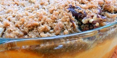 Pecan Crusted Sweet Potato Casserole