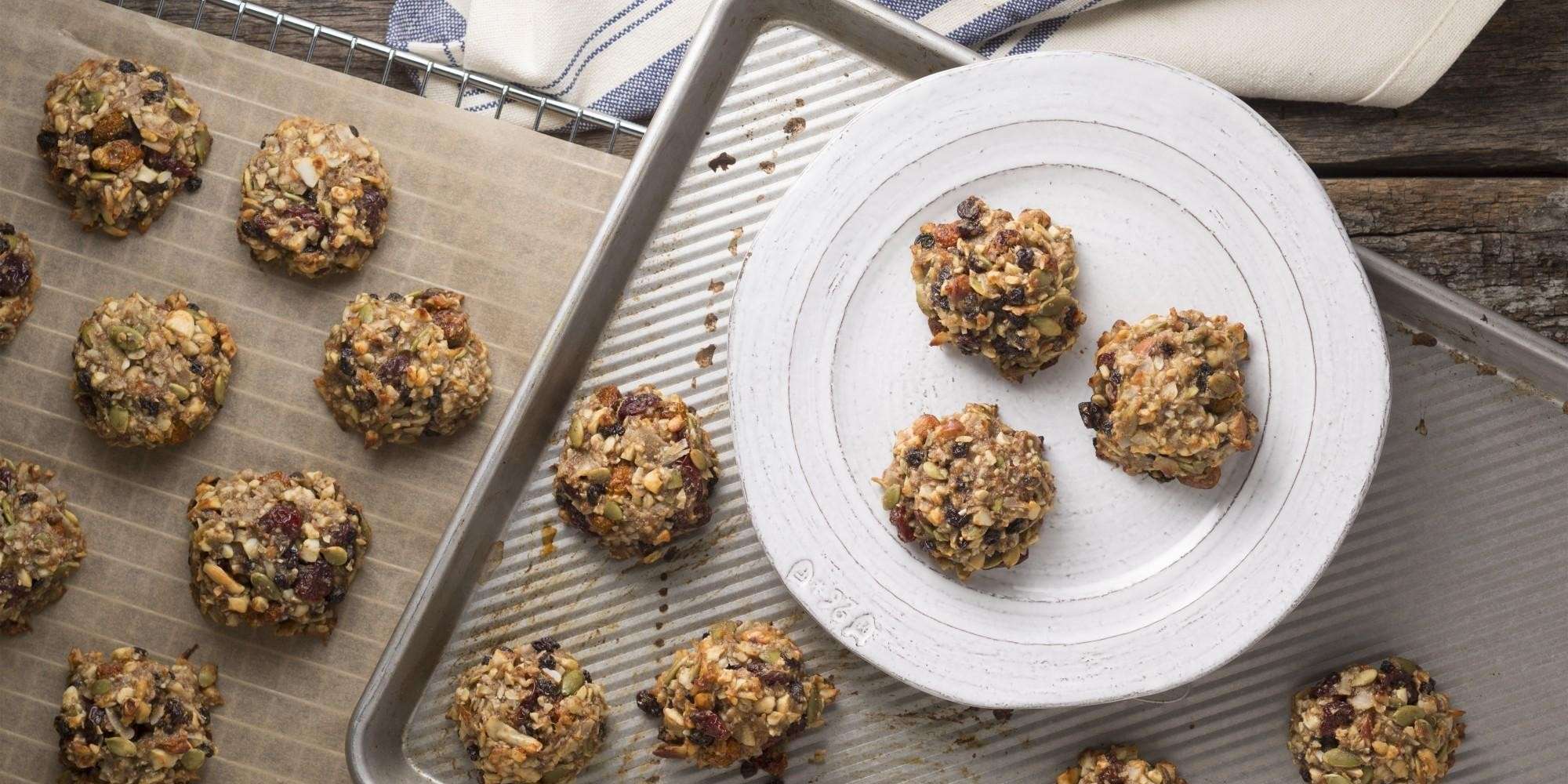 Sugar-Free Superfood Breakfast Cookies