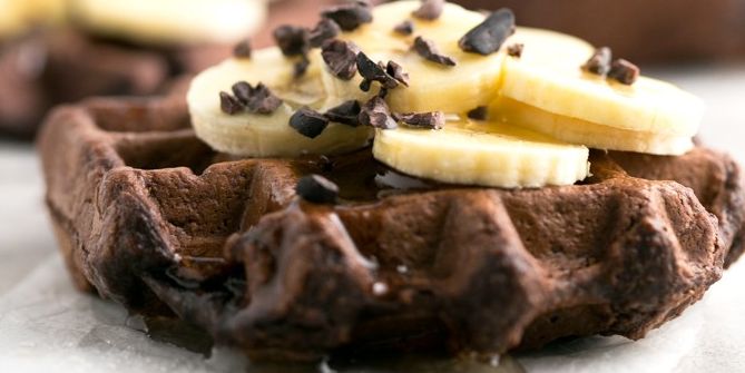 Vegan Gluten Free Chocolate Waffles