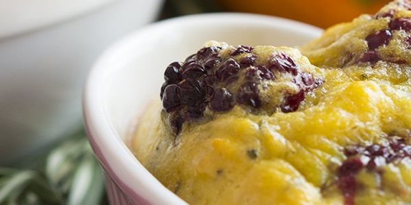 Blackberry Egg Bake 