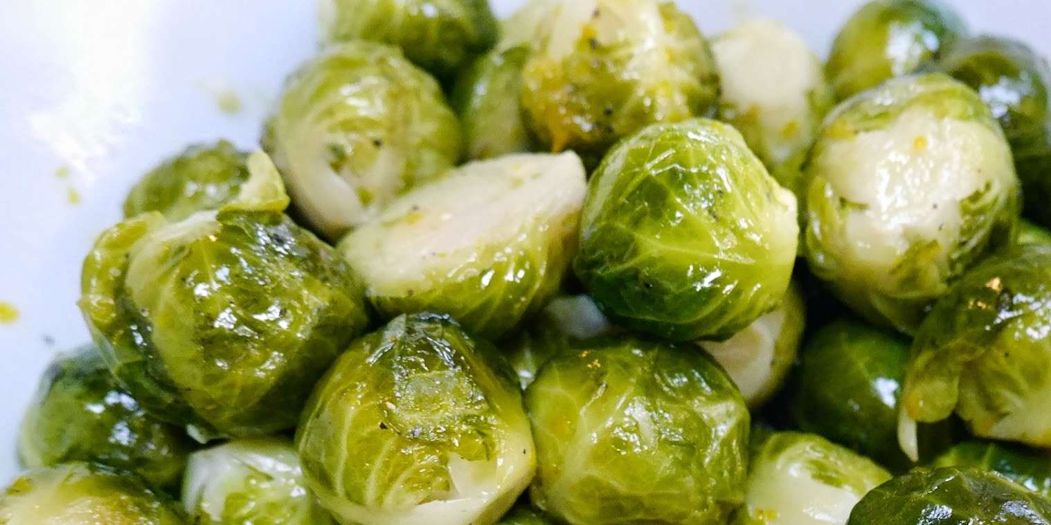 Instapot Sweet and Orangey Brussels Sprouts