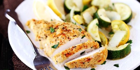 Hummus-Crusted Chicken