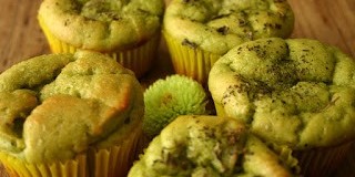 Leprechauns and Hass Avocado Kiwi Muffins