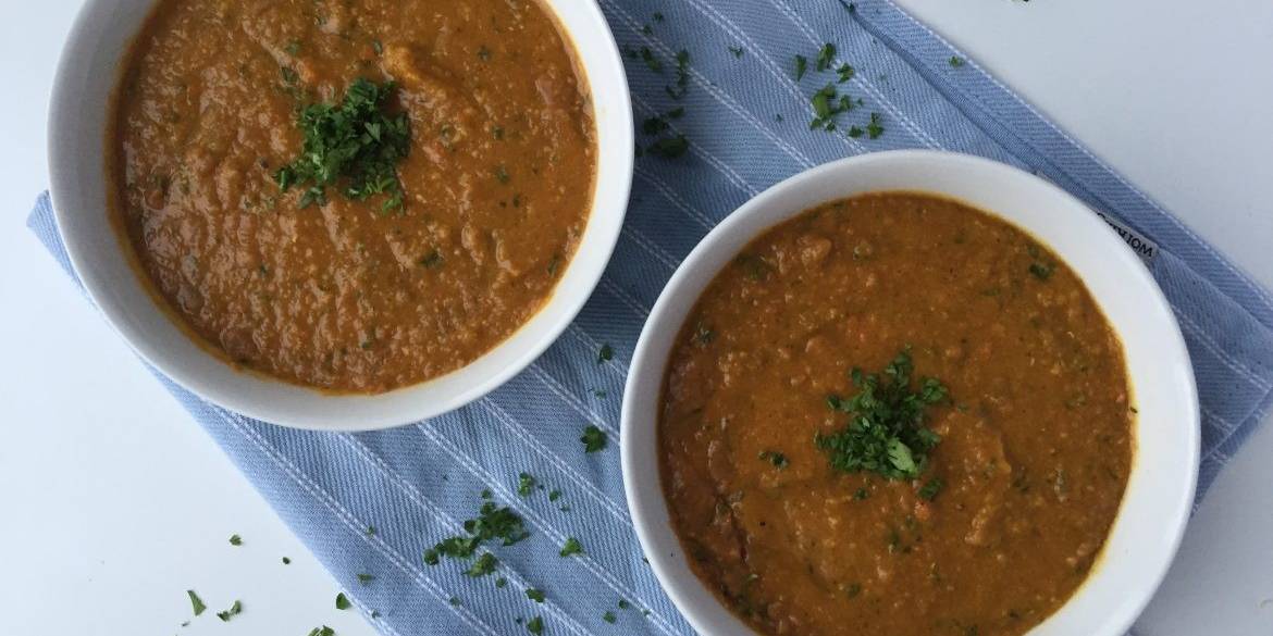 Curried Red Lentil Soup