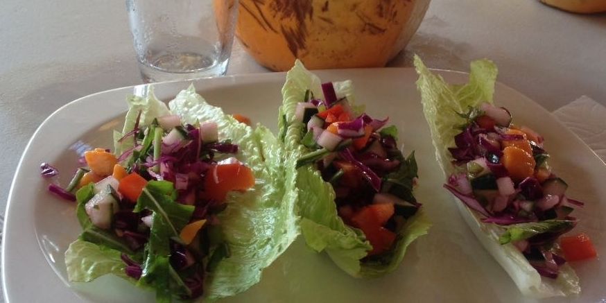 Tangy Salad Boats