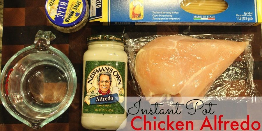 Instant Pot Chicken Alfredo