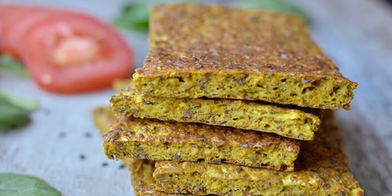 Golden Cauliflower Turmeric Flatbread