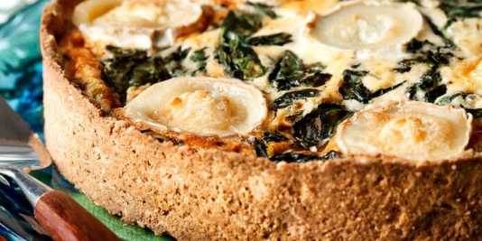 Spinach and Goat-Cheese Pie