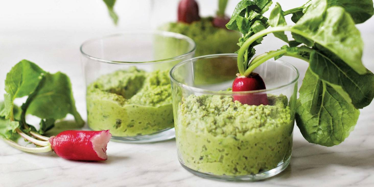 Simple Mint Pea Dip