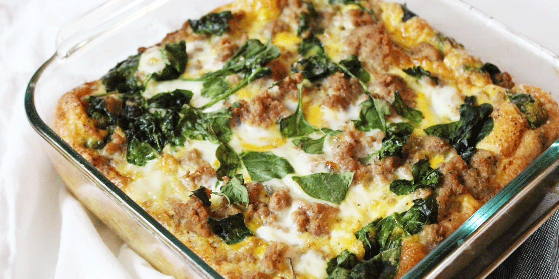 Turkey & Egg Breakfast Casserole