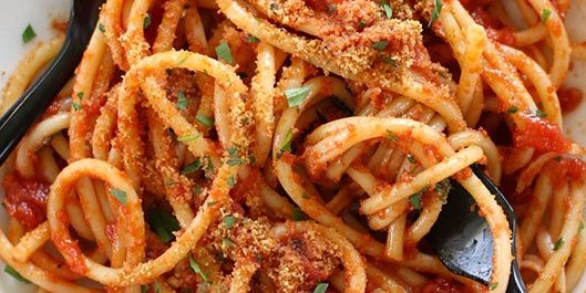 Pasta with 5 Ingredient Butter Tomato Sauce